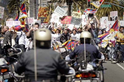 Protestanti v San Francisku.