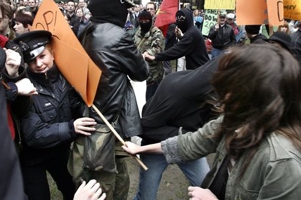 Protesty ve Vancouveru