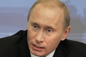 Ruský prezident Vladimir Putin během výroční tiskové konference v moskevském Kremlu ve čtvrtek 1. února. Ruský prezident Vladimir Putin během výroční tiskové konference v moskevském Kremlu ve čtvrtek 1. února.