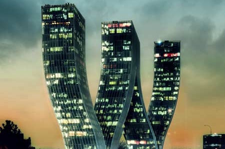 Projekt Walter Towers od dánského studia Bjarke Ingels Group.