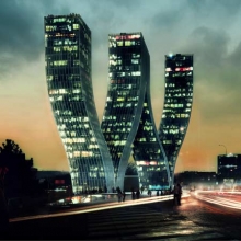 Projekt Walter Towers od dánského studia Bjarke Ingels Group.