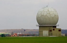 Radar NATO v Chlumci nad Cidlinou.
