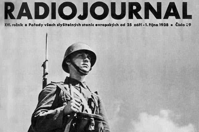 Radiojournal: Věrná stráž republiky - obálka časopisu ze září 1938