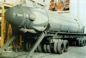 Třístupňová raketa Siněva.