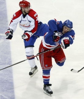 Střelec vítězné branky Victoria Cupu - Ryan Callahan.