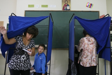 Volby v Řecku vyhrála pravice Volby v Řecku vyhrála pravice