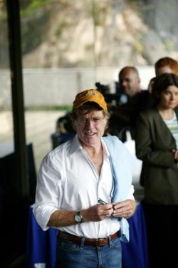 Zakladatel festivalu Sundance, herec a režisér Robert Redford.