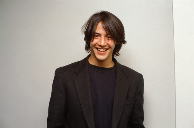 Herec Keanu Reeves na archivním snímku.