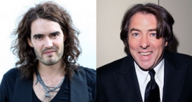 Veselá dvojice narazila: Russel Brand and Jonathan Ross (zleva).