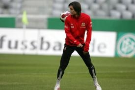 Tom&aacute;&scaron; Rosick&yacute; při tr&eacute;ninkiu v Allians Areně
