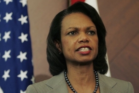 Americk&aacute; ministryně zahranič&iacute; Condoleezza Riceov&aacute;.
