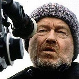 Režisér Ridley Scott při natáčení