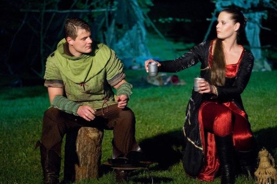 Z představení Robin Hood.