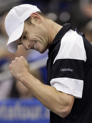 Přemožitel Radka Štěpánka, Američan Andy Roddick.