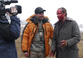 Karel Roden (vlevo) v novém filmu Filipa Renče Hlídač č. 47.