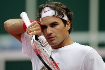 Světová a švýcarská tenisová jednička Roger Federer.