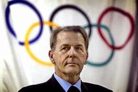 Prezident Mezinárodního olympijského výboru Jacques Rogge.