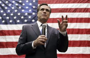 Republikán Mitt Romney v Des moines, Iowa Republikán Mitt Romney v Des moines, Iowa
