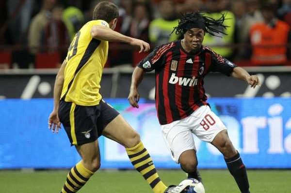 Brazilský fotbalista Ronaldinho už nemá takovou formu jako dříve.
