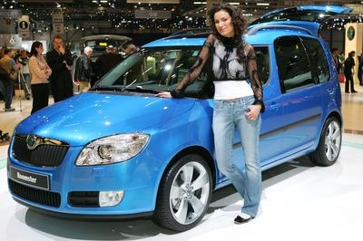 Škoda Roomster na Ženevském autosalonu (2006) Škoda Roomster na Ženevském autosalonu (2006)