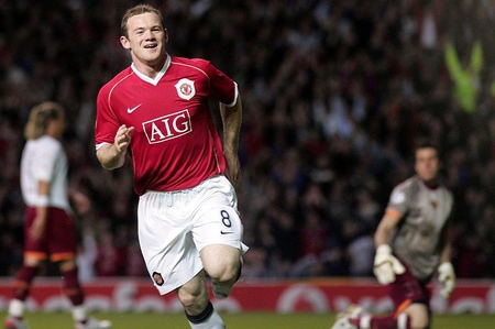 Wayne Rooney, jeden z katů římského AS