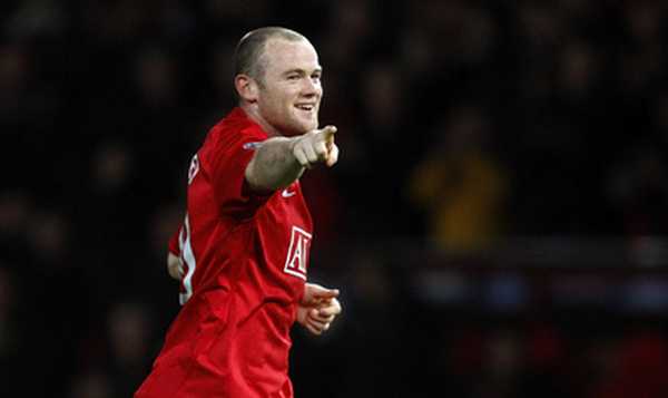 Wayne Rooney z Manchesteru.