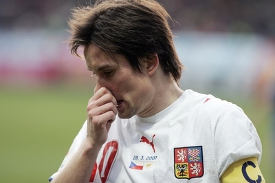 Kapitán národního týmu Tomáš Rosický Kapitán národního týmu Tomáš Rosický