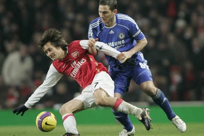 Fotbalista londýnského Arsenalu Tomáš Rosický. Fotbalista londýnského Arsenalu Tomáš Rosický.
