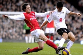Záložník Arsenalu a reprezentace Tomáš Rosický.