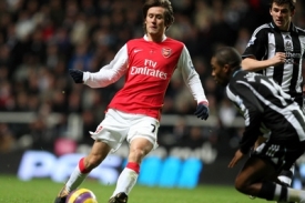 Tom&aacute;&scaron; Rosick&yacute;, z&aacute;ložn&iacute;k Arsenalu Lond&yacute;n.