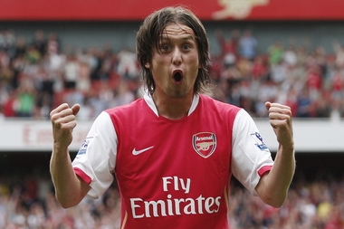 Dobrá zpráva pro reprezentaci: Tomáš Rosický má střeleckou formu