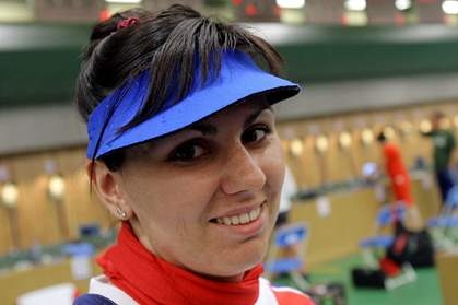 Česká střelkyně Lenka Marušková.
