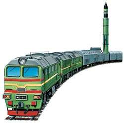 Mobilní odpalovací zařízení pro rakety RS-22.