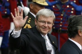 Australsk&yacute; premi&eacute;r Kevin Rudd.
