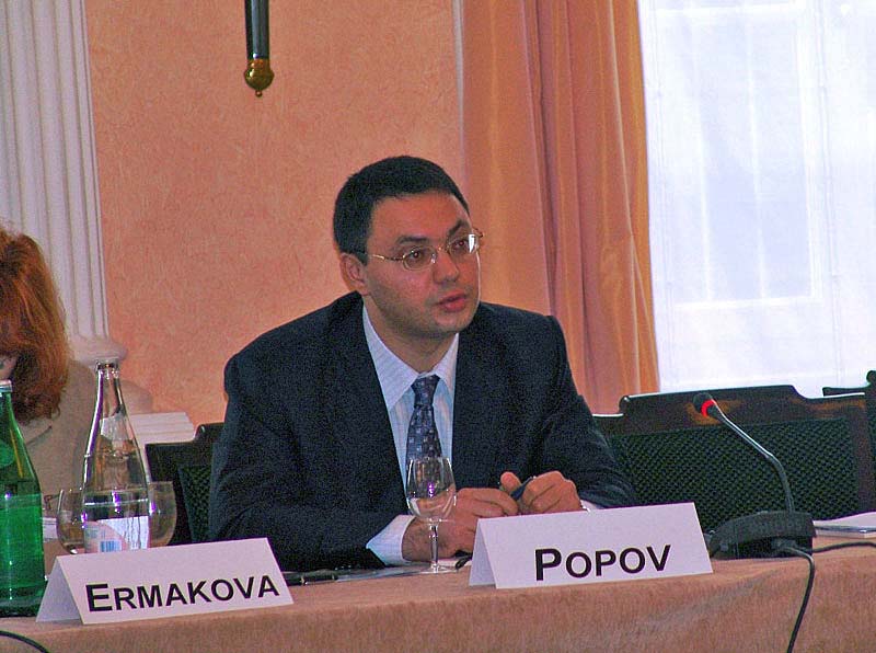 Roman Popov, šéf První česko-ruské banky.