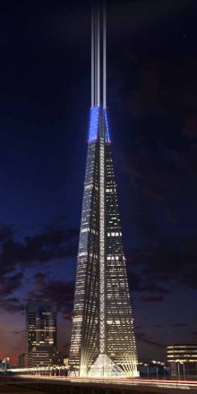 Russia Tower má být nejvyšší stavbou Evropy.