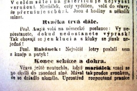 Rvačka v parlamentu.