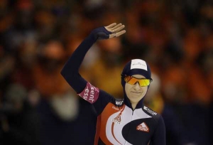 Rychlobruslařka Martina Sáblíková.