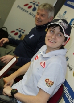 Rychlobruslařka Martina Sáblíková.