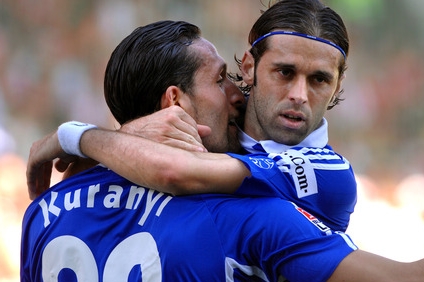 Radost fotbalistů Schalke
