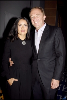 Salma Hayeková se v Paříži setkala se svým bývalým snoubencem.