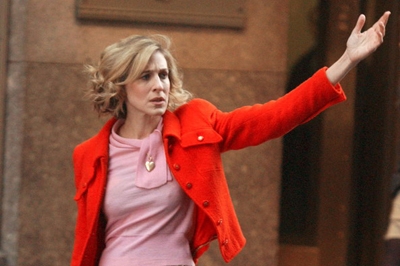 Sarah Jessica Parkerová se zlobí.