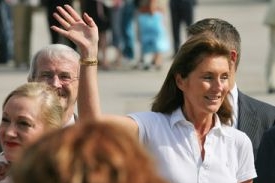 Cécilie Sarkozyová v bulharské Sofii