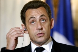 Francouzský prezident Nicolas Sarkozy.