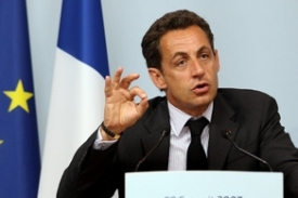 Francouzský prezident Nicolas Sarkozy