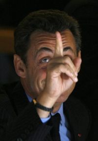 Francouzský prezident Nicolas Sarkozy