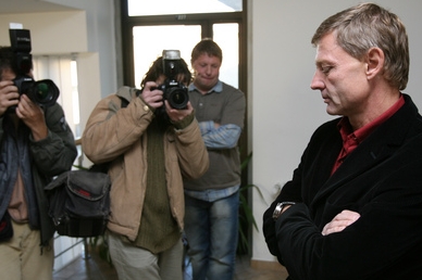 Zdeněk Ščasný před disciplinární komisí Zdeněk Ščasný před disciplinární komisí