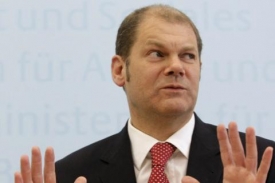 Jen přes moji mrtvolu. Ministr Olaf Scholz.