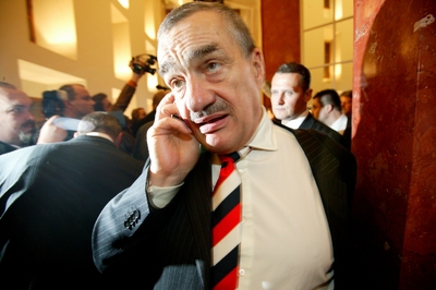 Ministr zahraničí Karel Schwarzenberg.