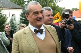 Šéf diplomacie Karel Schwarzenberg.